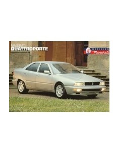 1995 MASERATI QUATROPORTE IV LEAFLET ENGELS