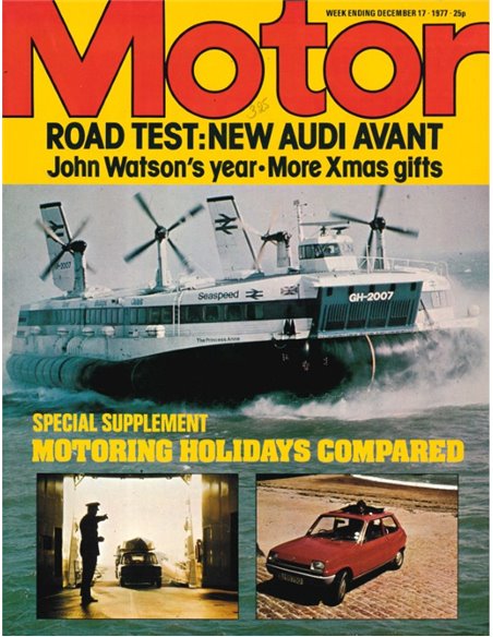 1977 MOTOR MAGAZINE 3922 ENGELS