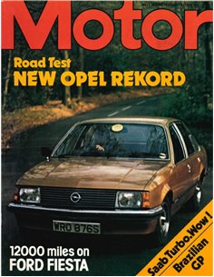 1978 MOTOR MAGAZINE 3930 ENGLISH