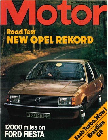 1978 MOTOR MAGAZIN 3930 ENGLISH