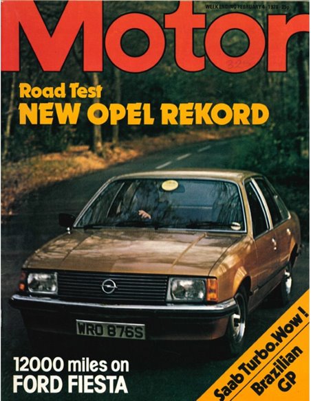 1978 MOTOR MAGAZIN 3930 ENGLISH