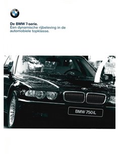 1999 BMW 7ER PROSPEKT NIEDERLÄNDISCH