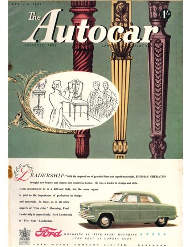 1952 THE AUTOCAR MAGAZIN 03 ENGLISCH