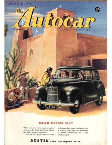 1952 THE AUTOCAR MAGAZIN 01 ENGLISCH