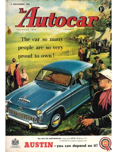 1955 THE AUTOCAR MAGAZIN 11 ENGLISCH