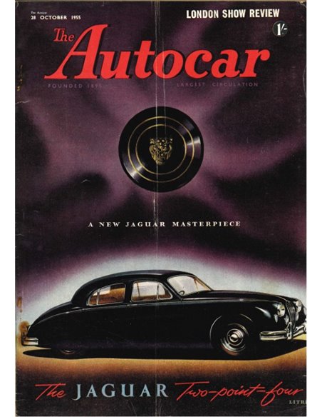 1955 THE AUTOCAR MAGAZIN 10 ENGLISCH