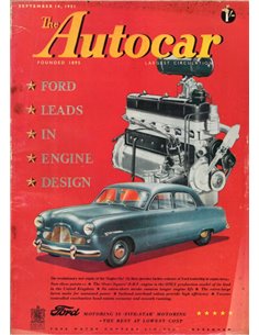 1951 THE AUTOCAR MAGAZINE 09 ENGLISH 