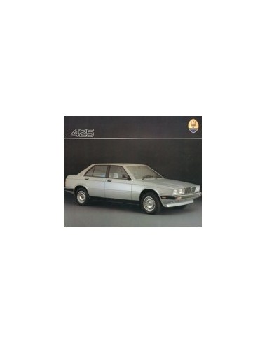 1986 MASERATI 425 LEAFLET ENGELS