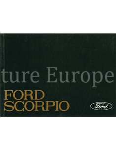 1989 FORD SCORPIO OWNERS MANUAL GERMAN