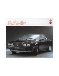 1988 MASERATI KARIF BROCHURE ENGELS