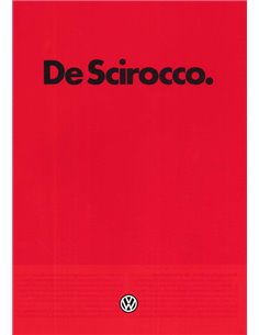 1982 VOLKSWAGEN SCIROCCO BROCHURE NEDERLANDS