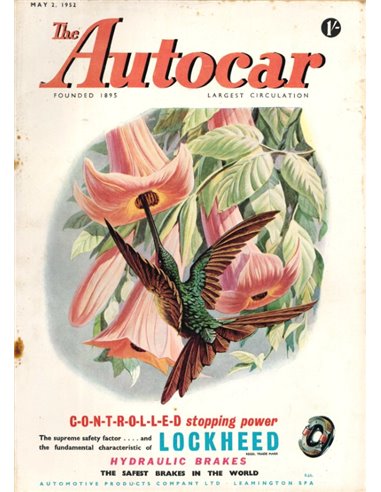 1952 THE AUTOCAR MAGAZIN 04 ENGLISCH