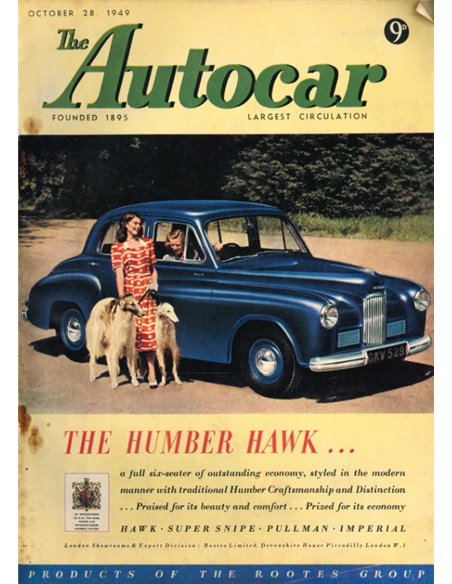 1949 THE AUTOCAR MAGAZINE 10 ENGELS