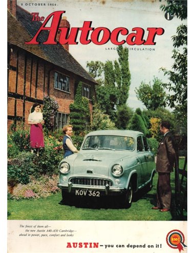1954 THE AUTOCAR MAGAZIN 10 ENGLISCH