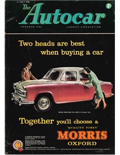 1958 THE AUTOCAR TIJDSCHRIFT 07 ENGELS