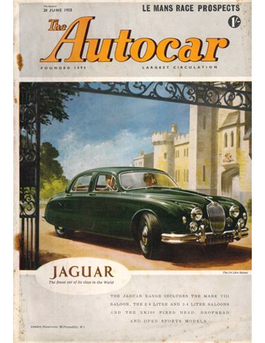 1958 THE AUTOCAR MAGAZINE 06 ENGLISH 