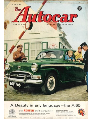 1958 THE AUTOCAR MAGAZIN 07 ENGLISCH