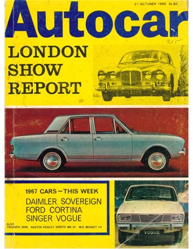 1966 AUTOCAR MAGAZINE 10  ENGLISH 