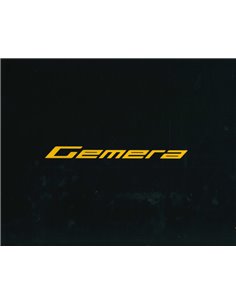 2020 KOENIGSEGG GEMERA PROSPEKT ENGLISCH