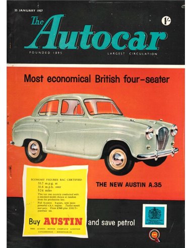 1957 THE AUTOCAR MAGAZIN 01 ENGLISCH