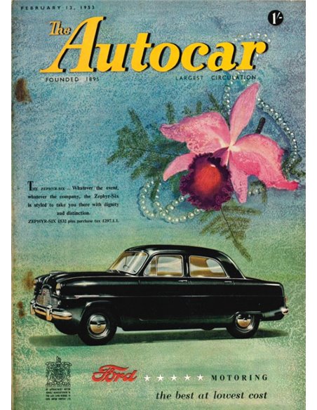 1953 THE AUTOCAR MAGAZIN 02 ENGLISCH