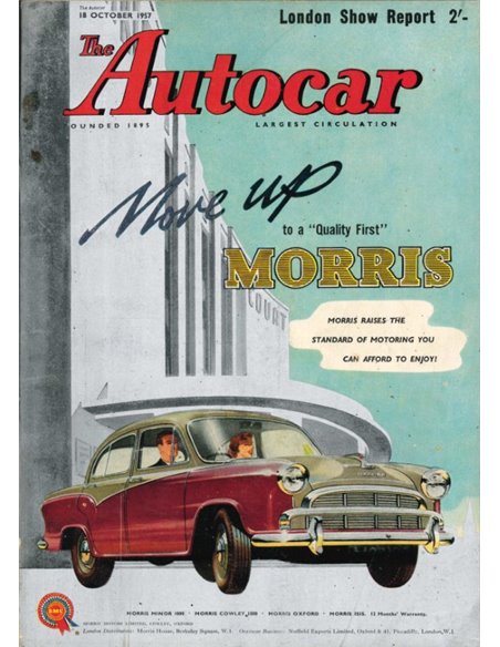 1957 THE AUTOCAR MAGAZINE 10 ENGELS