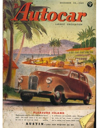 1949 THE AUTOCAR MAGAZIN 12 ENGLISCH