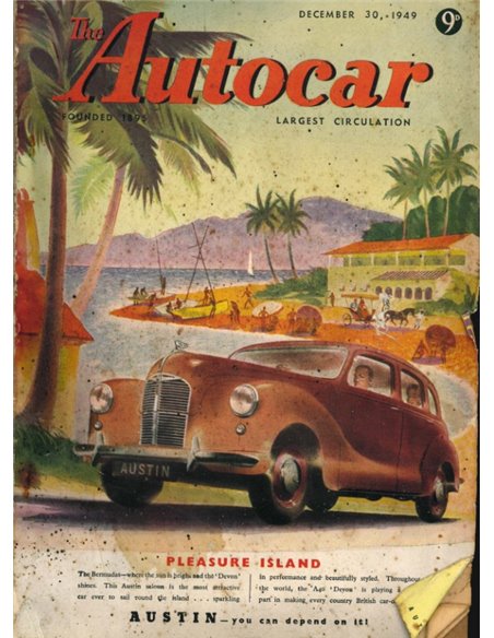 1949 THE AUTOCAR MAGAZINE 12 ENGELS