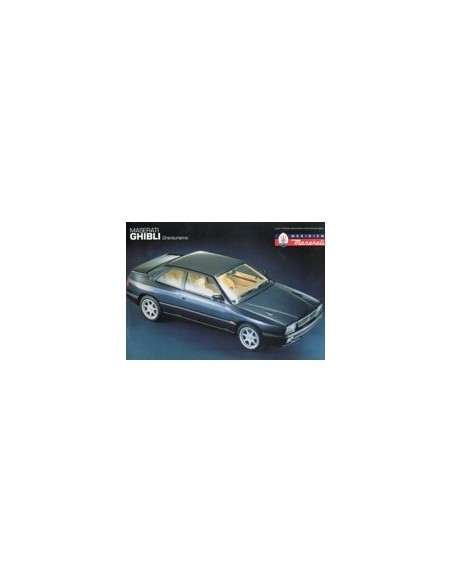 1994 MASERATI GHIBLI GRANTURISMO LEAFLET ENGELS
