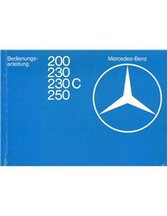 1979 MERCEDES BENZ E KLASSE BETRIEBSANLEITUNG DEUTSCH