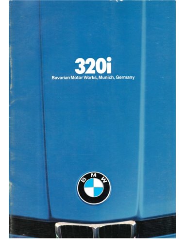 1977 BMW 3 SERIE BROCHURE ENGELS (USA)