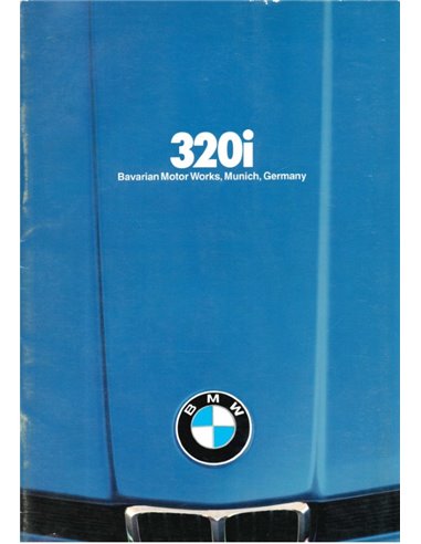 1977 BMW 3ER PROSPEKT ENGLISCH (USA)