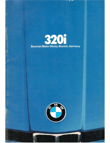 1977 BMW 3 SERIES BROCHURE ENGLISH (US)