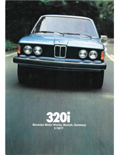 1977 BMW 3 SERIES BROCHURE ENGLISH (US)
