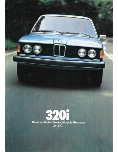 1977 BMW 3 SERIES BROCHURE ENGLISH (US)