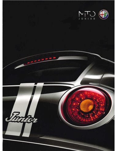 2014 ALFA ROMEO MITO JUNIOR BROCHURE NEDERLANDS