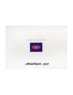 1992 VENTURI ATLANTIQUE 300 BROCHURE FRANS