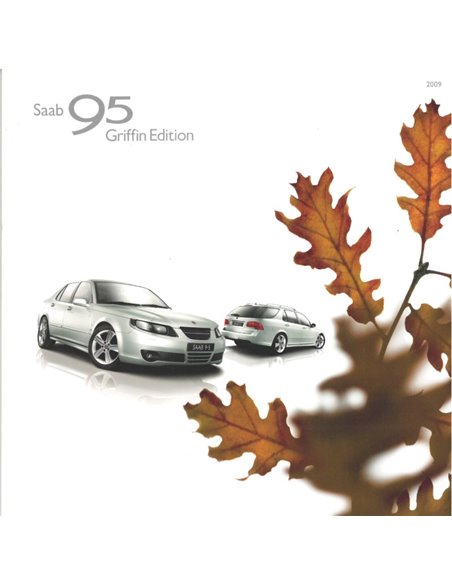 2009 SAAB 9-5 GRIFFIN EDITION PROSPEKT DEUTSCH