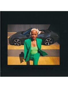 2022 PORSCHE EXCLUSIVE MANUFAKTUR HARDCOVER BROCHURE ITALIAANS