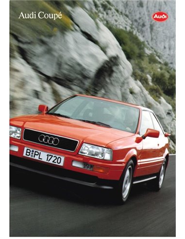 1993 AUDI COUPE BROCHURE DUTCH