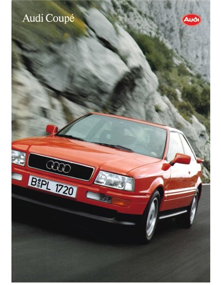1993 AUDI COUPE BROCHURE DUTCH