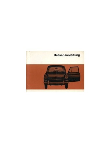 1968 VOLKSWAGEN 1600 OWNERS MANUAL DUITS