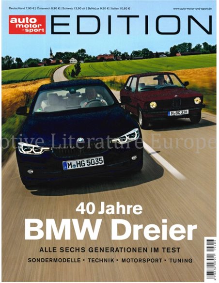 40 JAHRE BMW DREIER, AUTO MOTOR UND SPORT EDITION