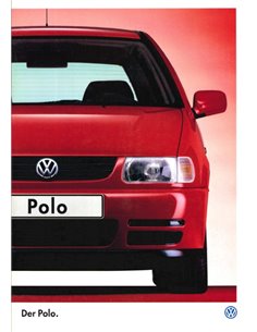 1997 VOLKSWAGEN POLO PROSPEKT DEUTSCH