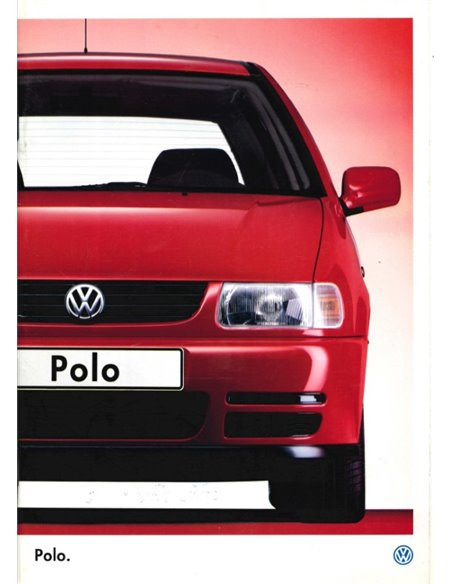 1997 VOLKSWAGEN POLO BROCHURE NEDERLANDS