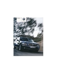 2005 BMW 7 SERIE INSTRUCTIEBOEKJE DUITS