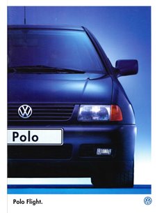 1996 VOLKSWAGEN POLO FLIGHT BROCHURE FRANS