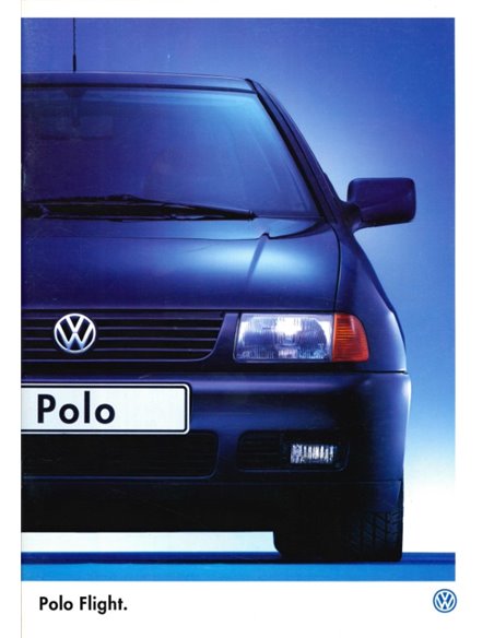 1996 VOLKSWAGEN POLO FLIGHT BROCHURE FRENCH