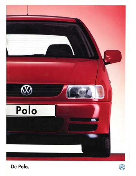 1996 VOLKSWAGEN POLO BROCHURE DUTCH