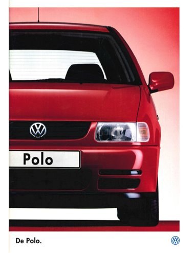 1995 VOLKSWAGEN POLO PROSPEKT NIEDERLÄNDISCH